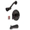 Kingston Brass KB6635CKL Single-Handle Tub and Shower Faucet, Oil Rubbed Bronze KB6635CKL - alternate 1